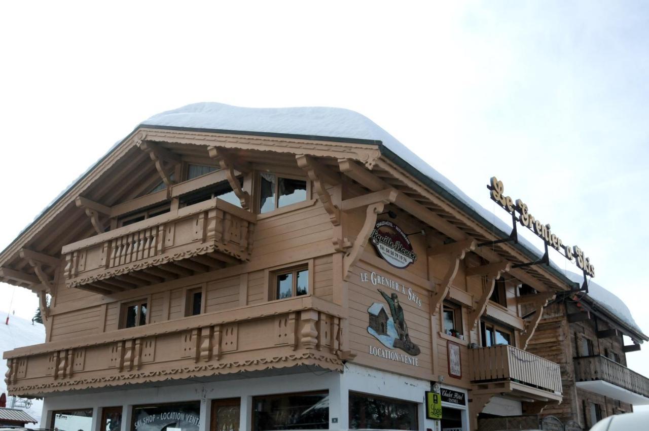 Chalet Hôtel Aiguille Blanche Logis Les Gets Exterior foto